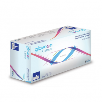 Gloveon® Celeste Nitrile藍色丁腈即棄手套(200隻裝)